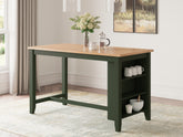 Best Deals Furniture - Ashley Furniture - Gesthaven Counter Height Dining Table - RECT Dining Room Counter Table - D401-13